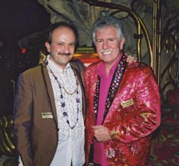 Barry and Graham Nash at Graham's 60th birthday party