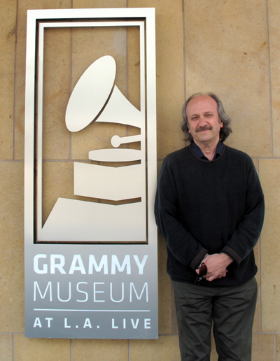 Barry Ollman Outside the Grammy Museum