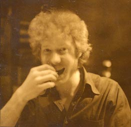 Peter Barnes at The Messengers' Studio.