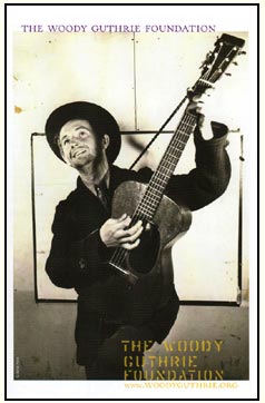 Woody Guthrie Foundation Brochure, courtesy WoodyGuthrie.org