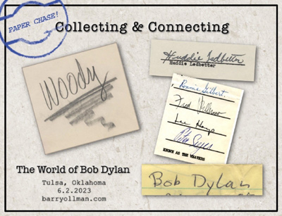 Collecting Dylan, etc.