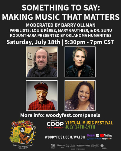 Virtual WoodyFest Panels - Something To Say